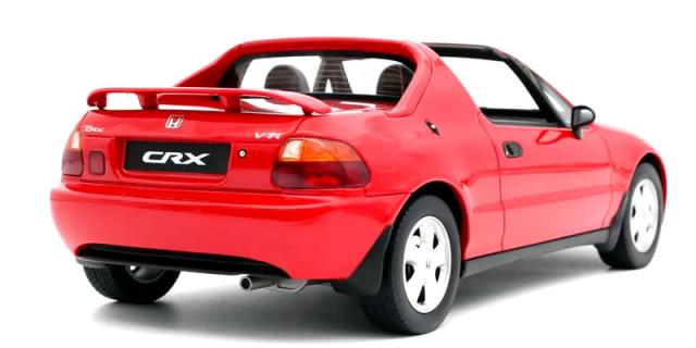 OttO mobile 1/18 ホンダCR-X デルソル 1995 レッド 1/18 OTTO 1995 Honda Civic CRX VTI Del Sol (Red) Resin Car