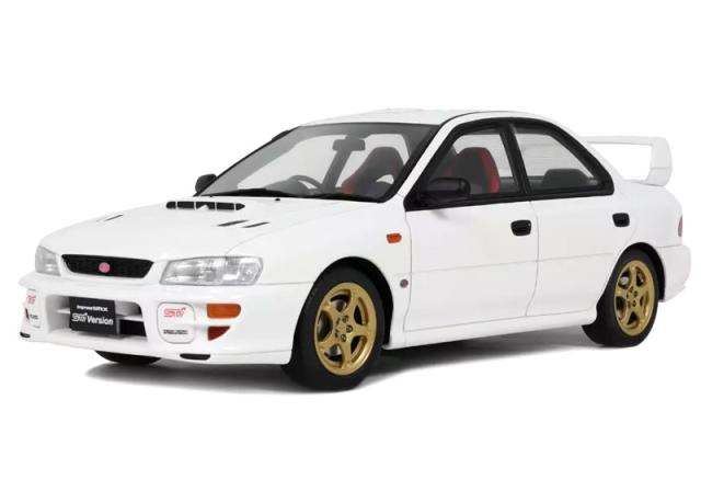 OttO mobile 1/18 スバル インプレッサ WRX STi タイプ RA 2000 ホワイト