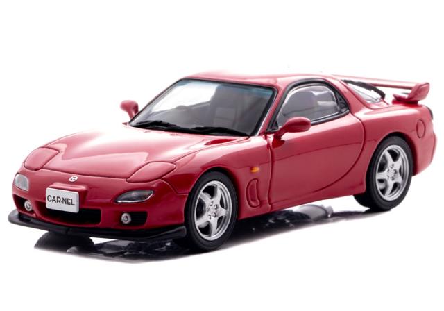 CAR-NEL 1/43 マツダ RX-7 Type RS (FD3S) 2000 ヴィンテージレッド