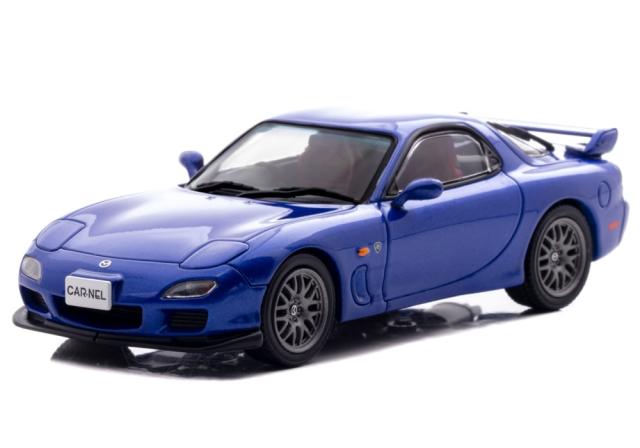 CAR-NEL 1/43 マツダ RX-7 Spirit R Type A (FD3S) 2002 イノセントブルーマイカ