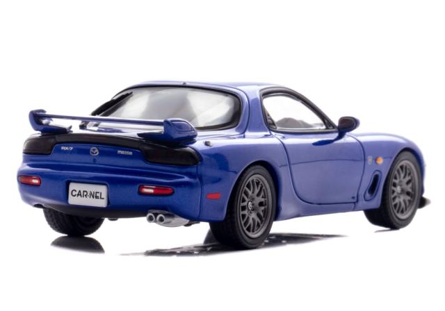 CAR-NEL 1/43 マツダ RX-7 Spirit R Type A (FD3S) 2002 イノセントブルーマイカ