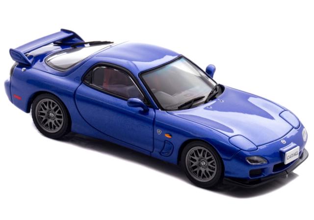 CAR-NEL 1/43 マツダ RX-7 Spirit R Type A (FD3S) 2002 イノセントブルーマイカ