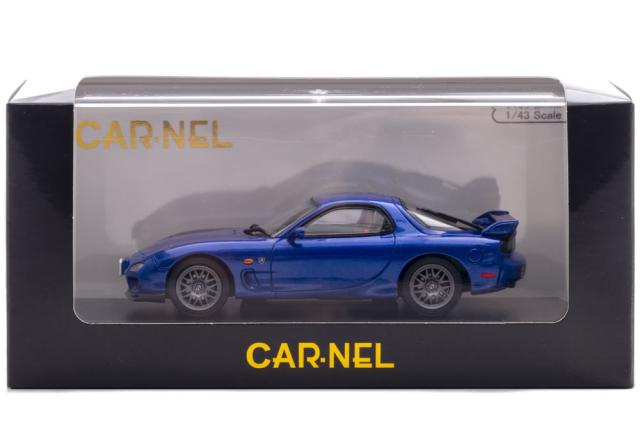 CAR-NEL 1/43 マツダ RX-7 Spirit R Type A (FD3S) 2002 イノセントブルーマイカ