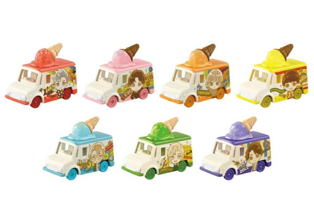 ドリームトミカ SP TinyTAN コレクション 7台セット