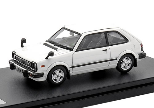 ハイストーリー 1/43 ホンダ シビック CX 1979 前期型 ホワイト 【公式