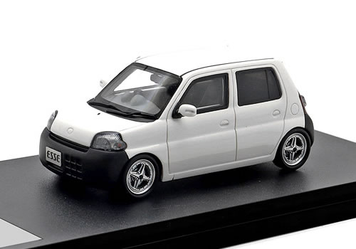 ご機嫌謂われ因縁 1/43 ダイハツ エッセ ECO ローダウンカスタム 2006 白いこと