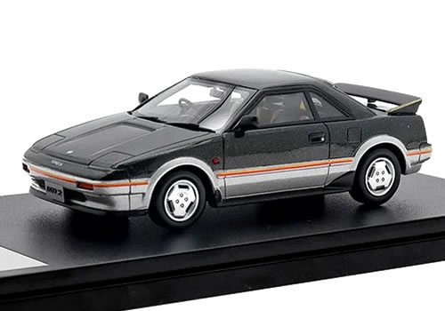 ハイストーリー 1/43 トヨタ MR2 G-Limited 1984 シャーウッドトーニング