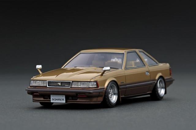 ignition model 1/43 トヨタ ソアラ 2800GT Extra  (Z10) 前期型 ゴールドII (SSR Mk.IIIホイール)
