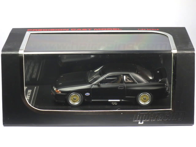 【絶版品】HPI 1/43 日産 スカイライン GT-R R32 Gr.A レーシング マットブラック ※非売品※