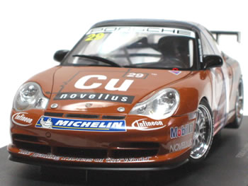 ☆【絶版品】オートアート 1/18 ポルシェ 911 GT3R カレラカップ優勝車