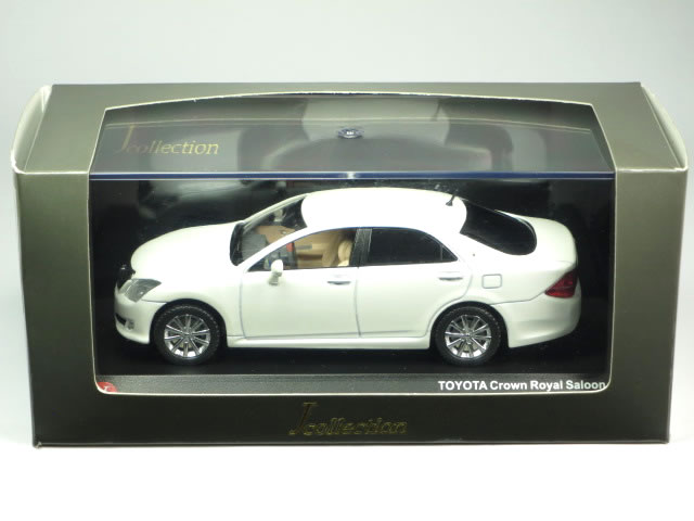 【絶版品】京商 1/43 トヨタ ジャケット冠 200系 ロイヤル赤ちょうちん ホワイトパールクリスタルシャイン