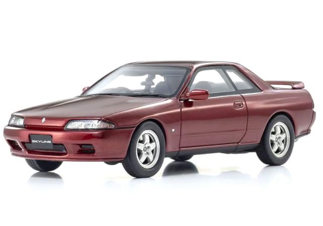 京商 1/43 日産 視水平線 GTS-t 印字機M (HCR32) 赤いことパール