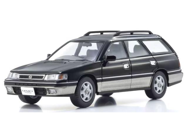京商 1/43 SUBARU レガシィ ツーリング手押し車 GT 黒いことII