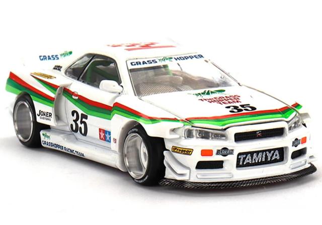 MINI GT 1/64 日産 スカイライン GT-R R34 TAMIYA x KAIDO HOUSE