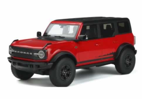 GT SPIRIT 1/18 ジェラルド・r・フォード ブロンコ 4部屋の入り口 ワイルドトラック 赤いこと