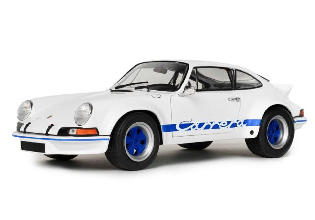SOLIDO 1/18 ポルシェ 911 RSR 1973 白いこと/青味