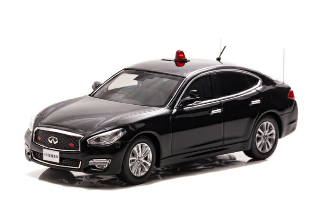 RAI'S 1/43 日産 フーガ 370GT (Y51) 2018 警察本部 警備部 要人警護車両