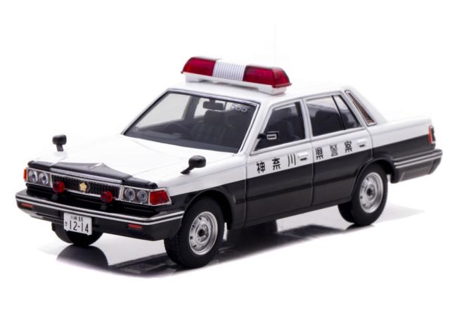 RAI'S 1/43 日産 セドリック (YPY30) 1984 神奈川県警察 高速道路交通警察隊車両【505】