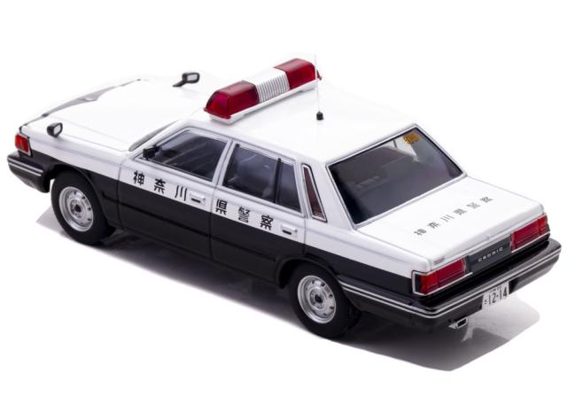 RAI'S 1/43 日産 セドリック (YPY30) 1984 神奈川県警察 高速道路交通警察隊車両【505】