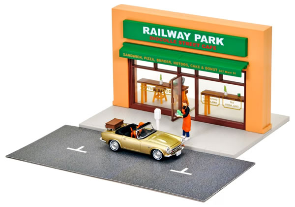 トミーテック ジオコレ64 ＃カースナップ 27a カフェテラス 2 (ホンダ S800付属) 7,065円