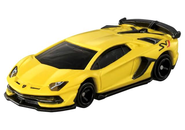 単品】トミカ ランボルギーニ アヴェンタドール SVJ イエロー (クリア