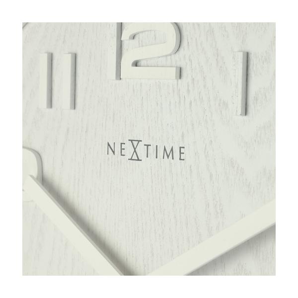 アウトレット特価 NEXTIME ネクスタイム 壁掛け時計 ウッドウッド ミディアム 時計 おしゃれ スイープ ナチュラル シンプル 木目 木製_8