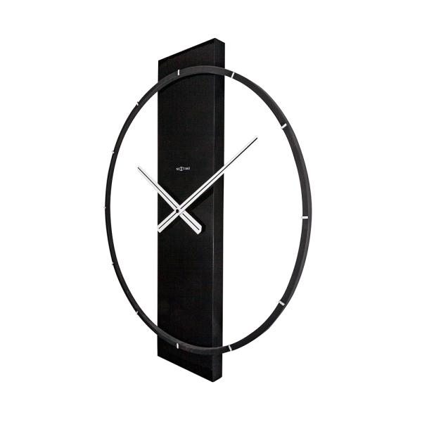 アウトレット特価 NEXTIME ネクスタイム 壁掛け時計 カール 時計 おしゃれ ウォールクロック ナチュラル シンプル 木製 インテリア_9
