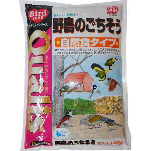 鳥用フード 1949 ペッズイシバシ クオリス 野鳥のごちそう 1.3kg×15セット（19.5kg）