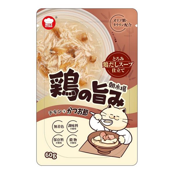 猫スナック 3333  F&Bell 鶏の旨み鶏だしスープ チキンとかつお節60g×96セット（5.76kg）の通販は