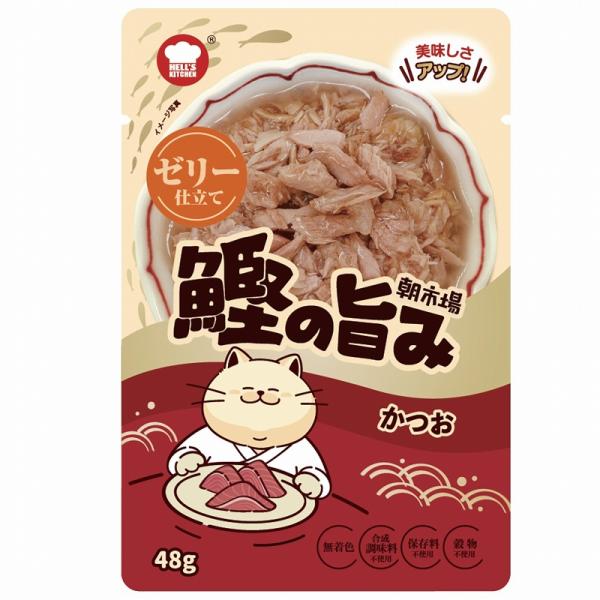 猫スナック 4774 F&amp;Bell 朝市場 鰹の旨み かつお 48g×96セット（4.6kg）