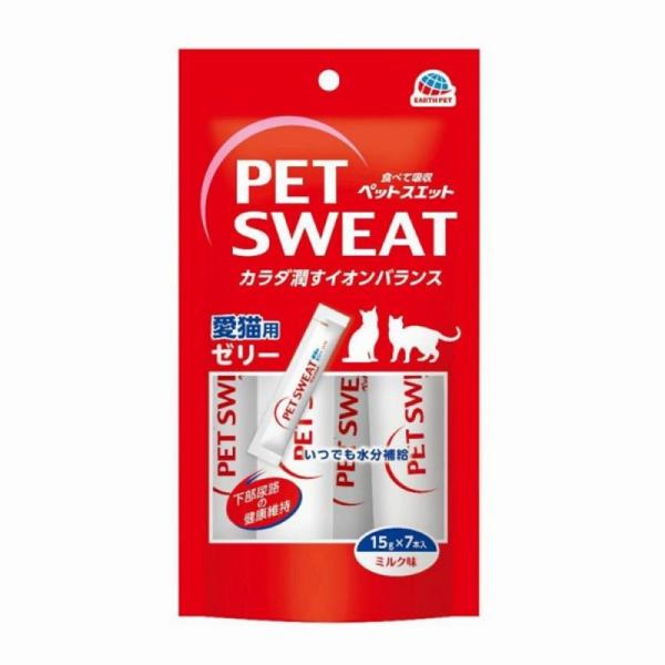 猫用スナック 2100 アース・ペット 株式会社EBC ペットスエットゼリー 愛猫用 ７本×48セット(336個)
