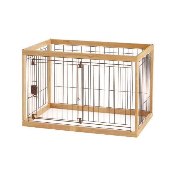 犬用サークル 2533 リッチェル 木製ペットサークル 90-60 ナチュラル
