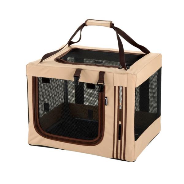 犬用ケージ 4042 リッチェル たためる3WAYペットケージ 520 ブラウンの通販は 10,872円