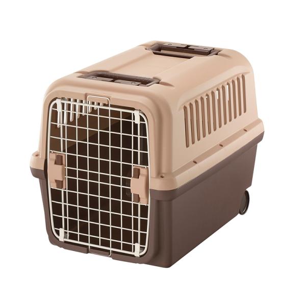 犬猫用キャリー 9235 リッチェル キャンピングキャリー L ダークブラウンの通販は