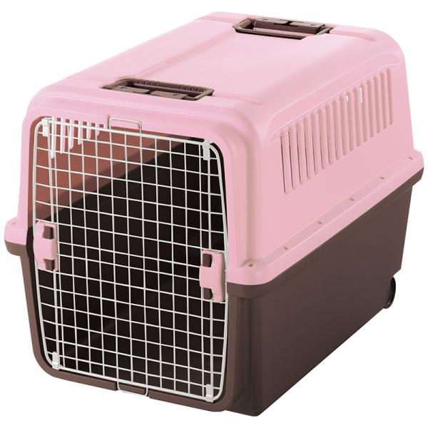 犬猫用キャリー 9273 リッチェル キャンピングキャリー XL ライトピンク