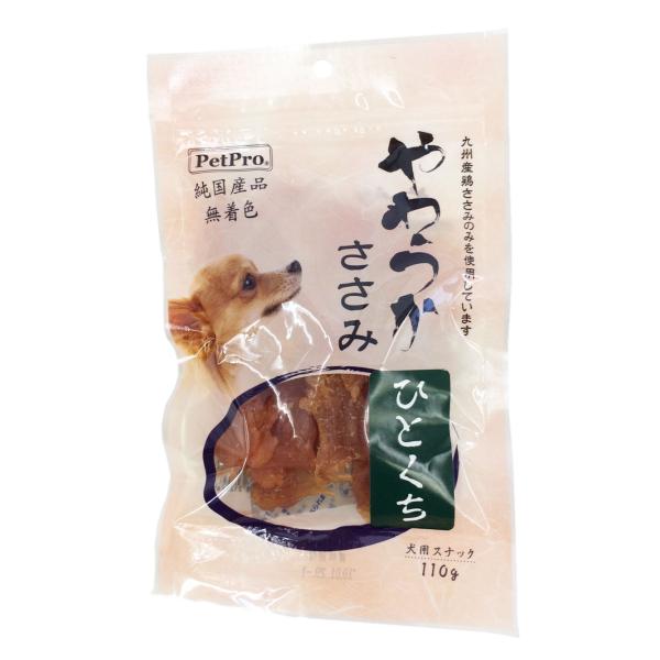 犬スナック 2102 ペットプロジャパン 純国産 やわらかささみ ひとくち 110g×13セット(1430g)