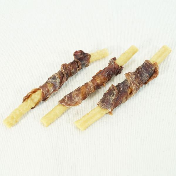 犬スナック 4735 ドギーマンハヤシ 無添加良品 国産鶏の赤もも肉巻き 16本×6セット(96本)_3