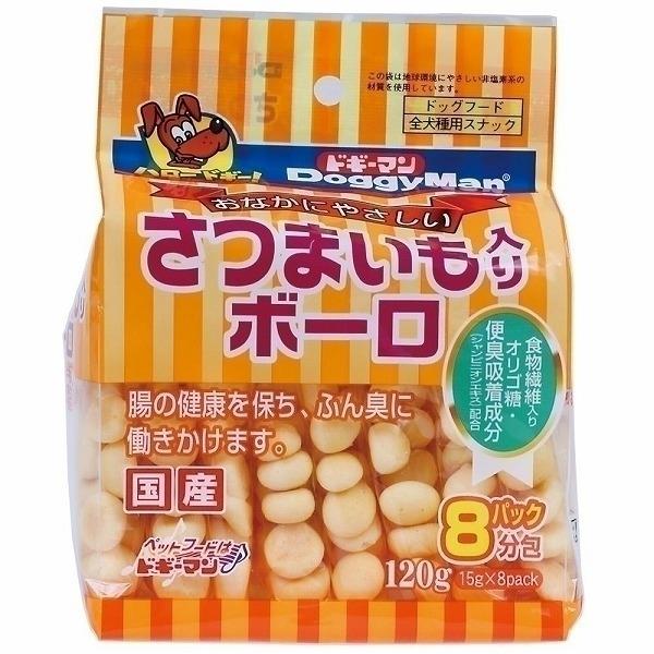 犬スナック 2237 ドギーマンハヤシ さつまいも入ボーロ 120g×12セット(1440g)