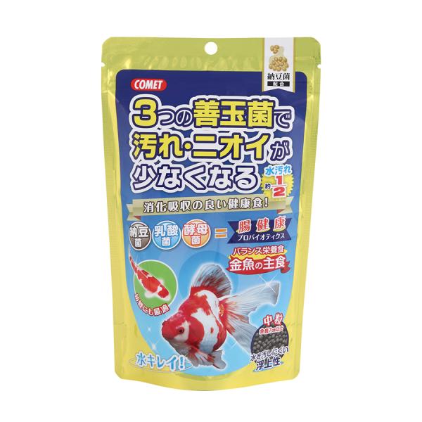 観賞魚用フード 3980 イトスイ コメット 金魚の主食 納豆菌 中粒 200g×20セット（4kg）