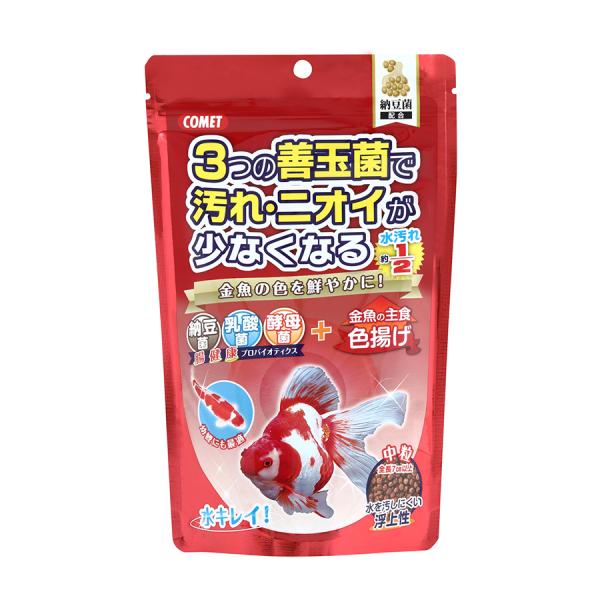 観賞魚用フード 5090 イトスイ コメット 金魚の主食 納豆菌 色揚げ 中粒 200g×20セット（4kg）