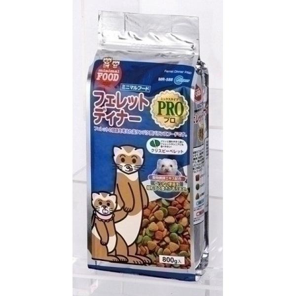 フェレット用フード1913 マルカン フェレットディナープロ 800g×6セット（4.8kg）