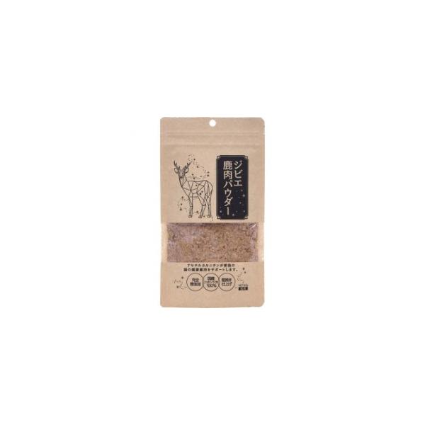 猫スナック 42069 マルカイコーポレーション(株) 国産 粗挽きジビエ鹿肉パウダー 猫用 40g×20セット(800g)