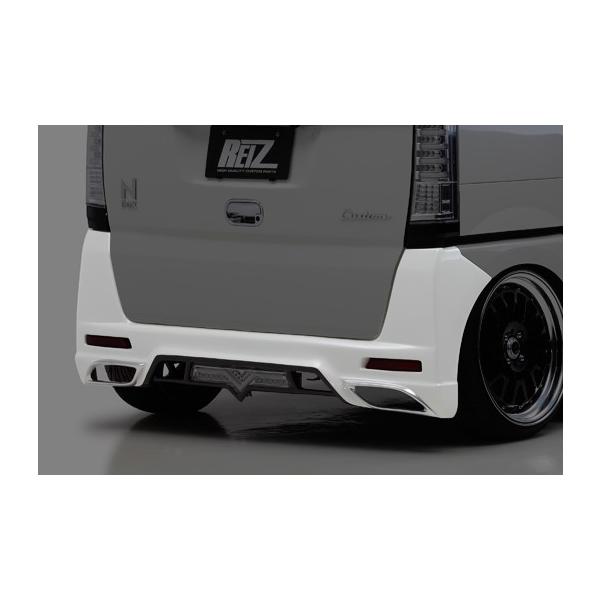 N-BOXカスタム JF1 JF2 リアバンパースポイラー 未塗装の通販はau PAY