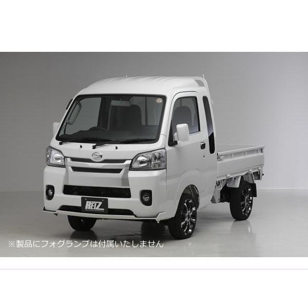 前期S500P S510P ハイゼットトラック 同型OEM車可 フロントバンパースポイラー 未塗装 FRP製