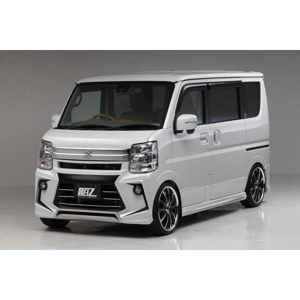 DA17W エブリイワゴン エアロバンパーキット 未塗装 フロント サイド リア 3点セットの通販は