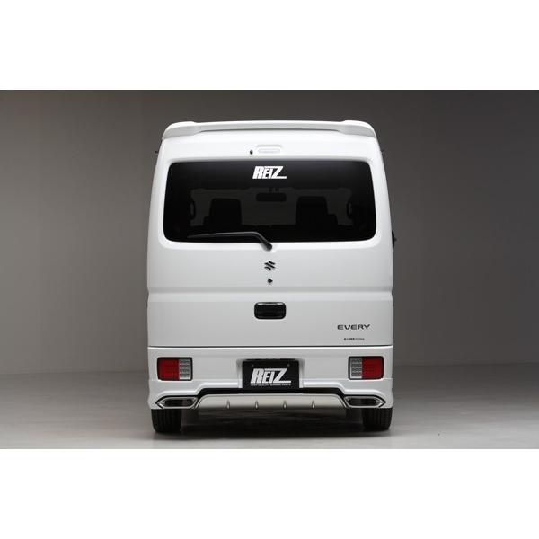 DA17V エブリイバン リアバンパー ハーフスポイラー 未塗装 【公式通販】