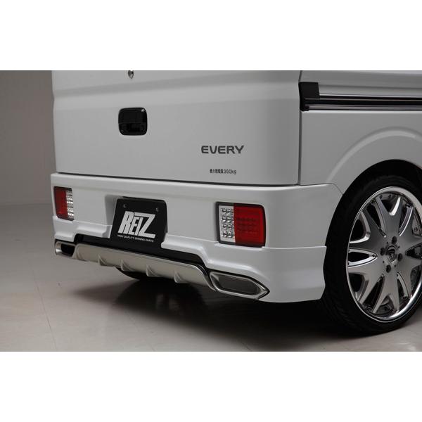 DA17V エブリイバン リアバンパー ハーフスポイラー 未塗装 【公式通販】
