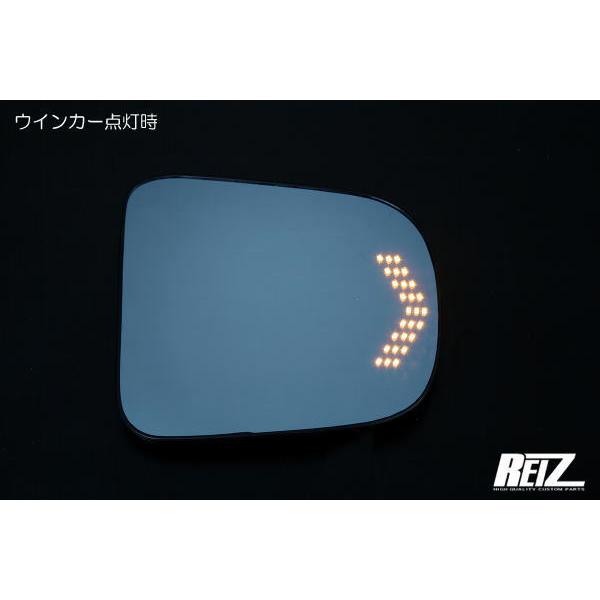 サイドミラー LA900S LA910S タフト シーケンシャルウインカー内蔵 ブルーワイドミラー バックプレート交換式_4
