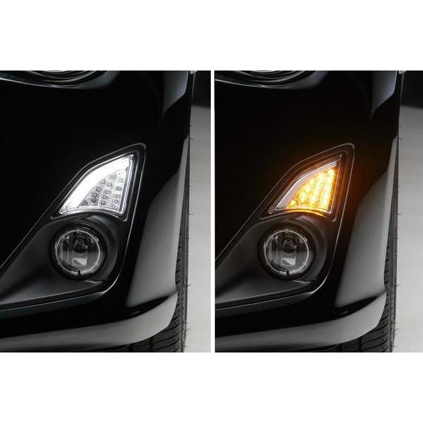 トヨタ 86 ZN6 前期 期間限定価格 3Dライトバー付 LEDフロントウィンカーレンズ - ハチロク ウインカー