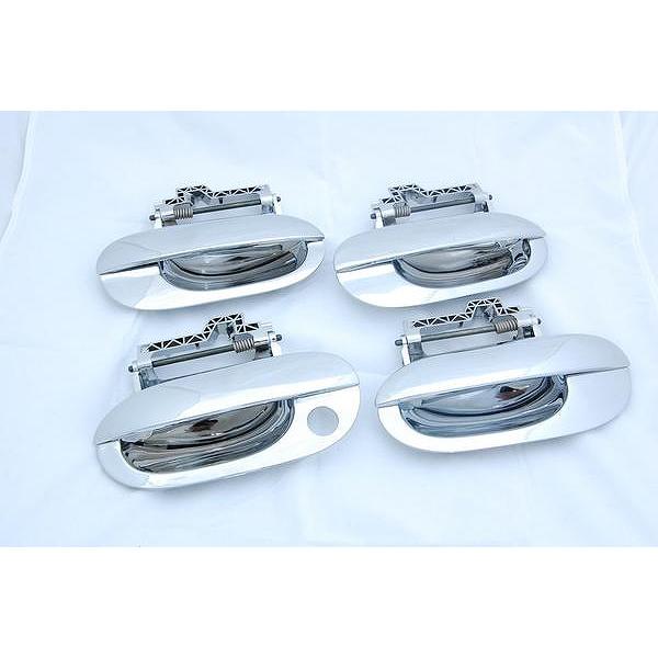 BMW E39 5シリーズ左ハンドル用メッキアウタードアハンドル交換式の通販は